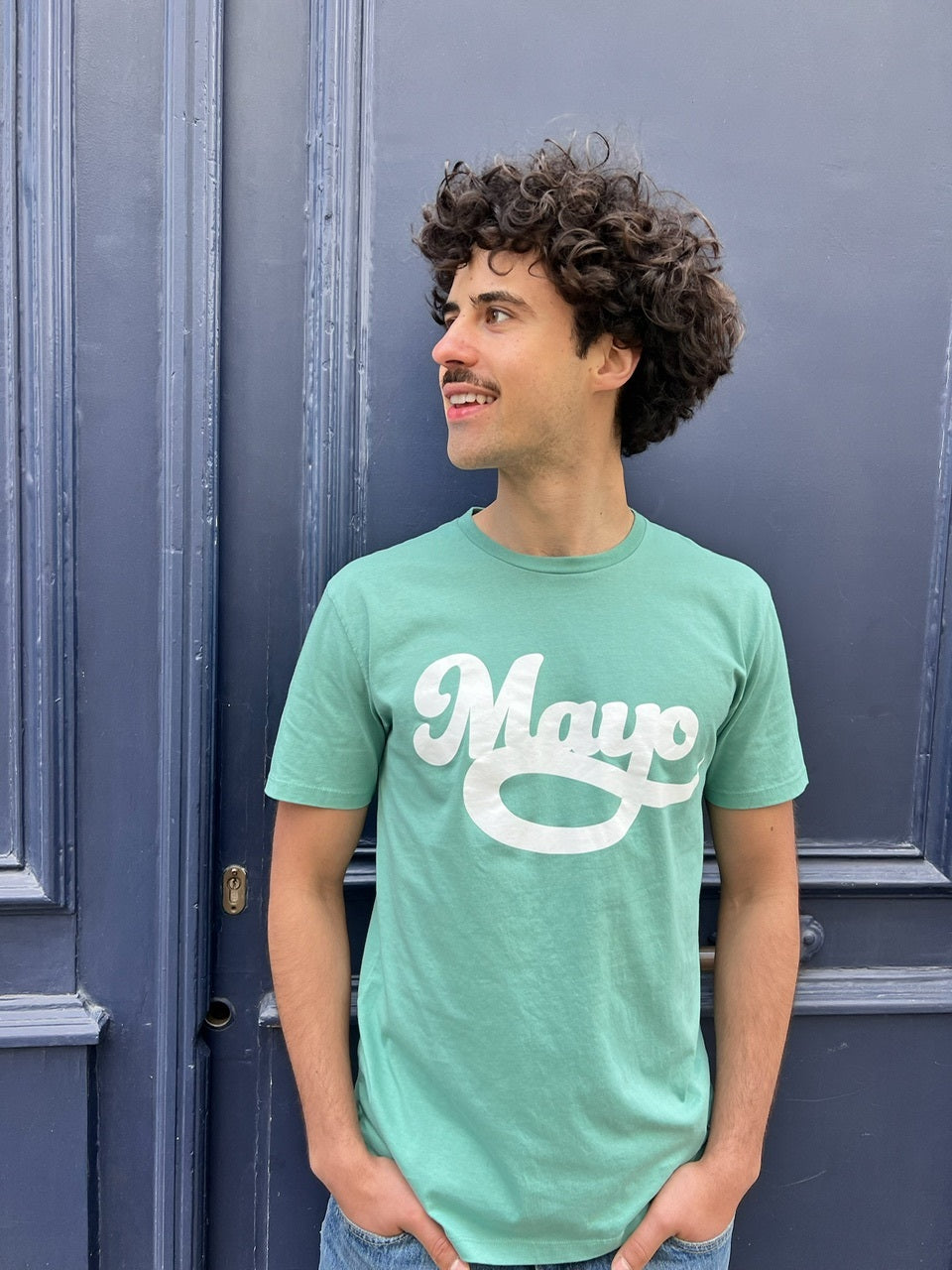 T-shirt Mayo | Smaragdgroen