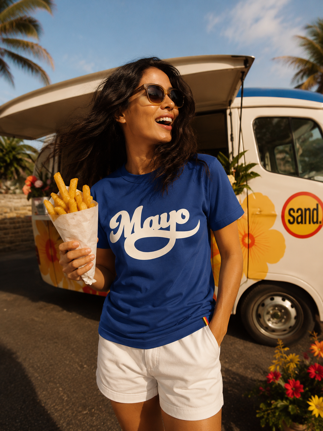 T-shirt Mayo | Navy