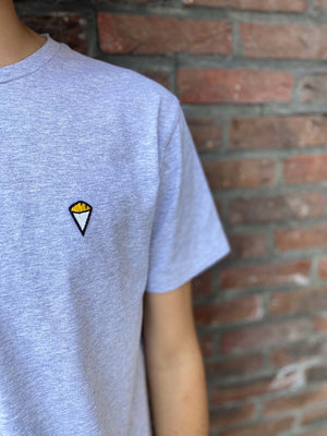 T-shirt Frites | Gris clair