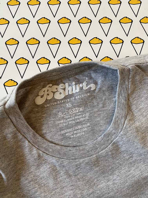 T-shirt Frites | Gris clair