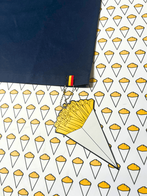T-shirt United States Of Belgium | Navy