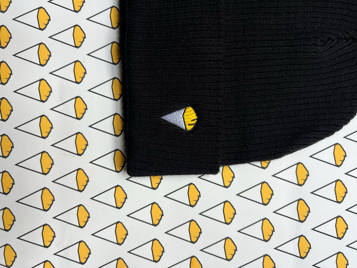 Muts “Punzak friet” Zwart