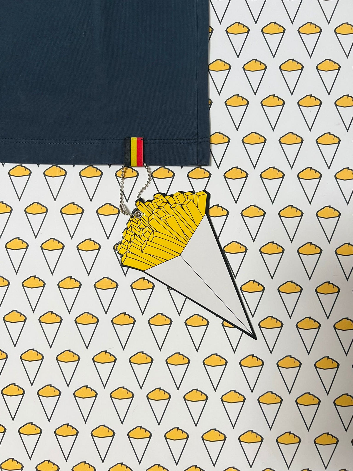 T-shirt Belgian Paradise | Navy