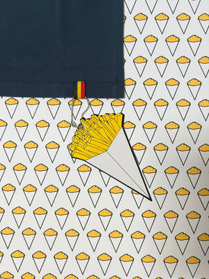 T-shirt Belgian Paradise | Navy