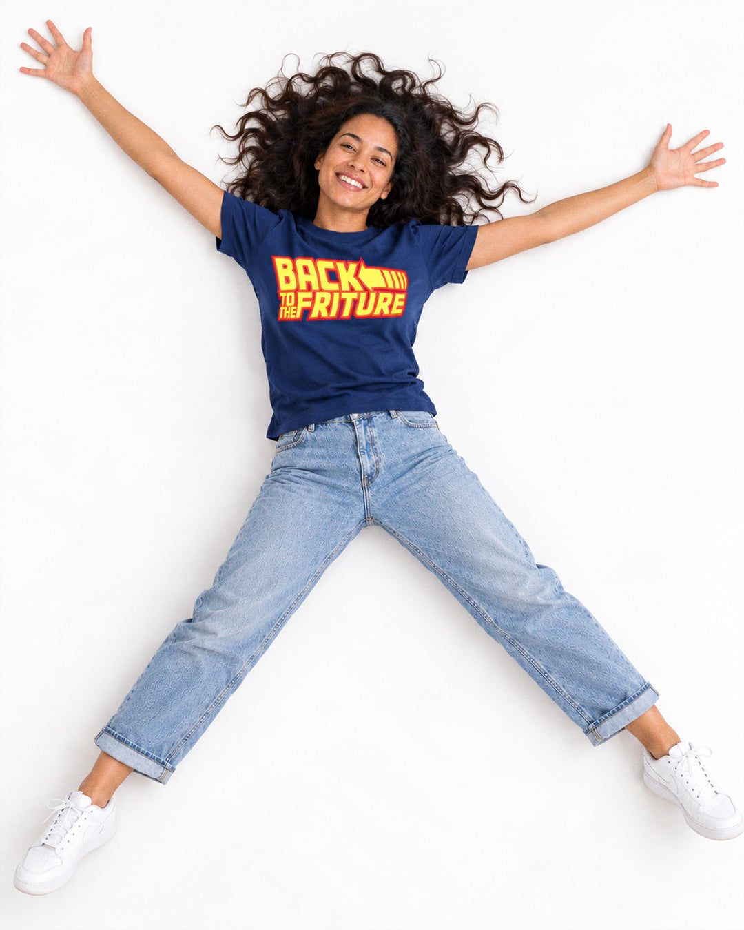 T-shirt Back to the Friture | Navy