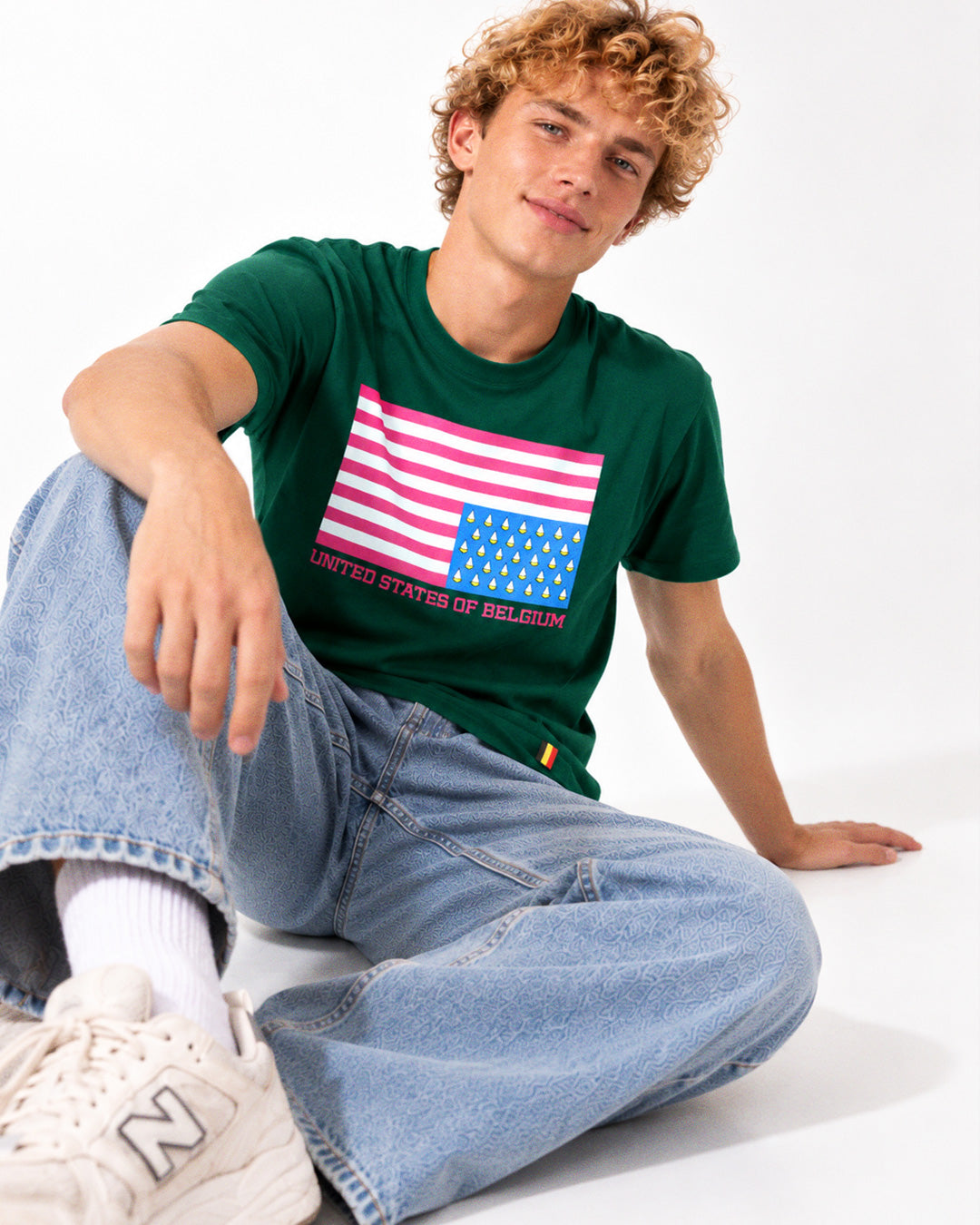 T-shirt Summer Flag | Vert