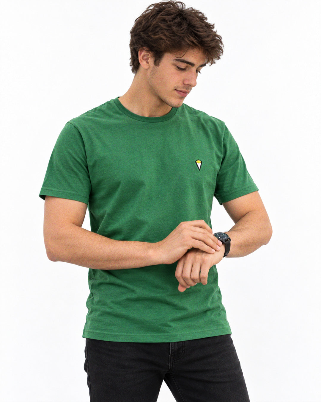 T-shirt Frites | Vert