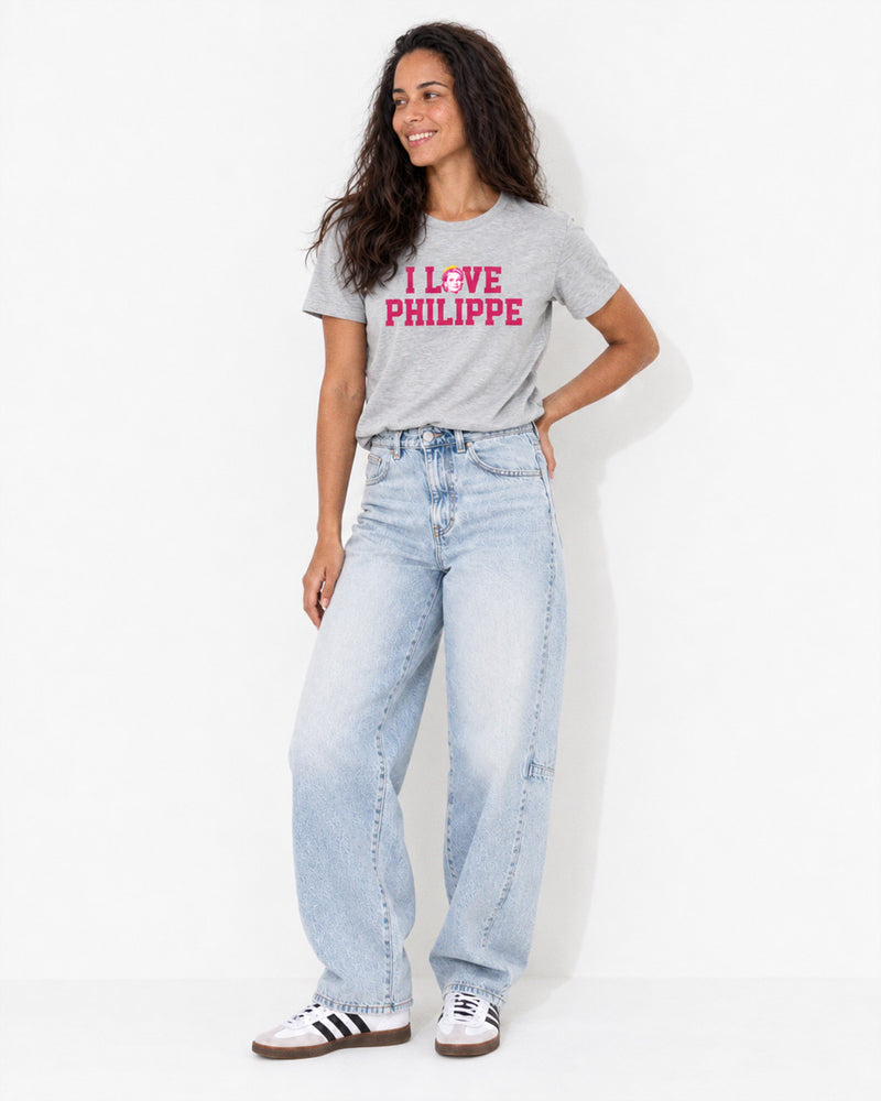 T-shirt Philippe | Gris clair