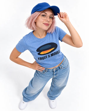 T-shirt Fruit Of The Moule | Heather blue