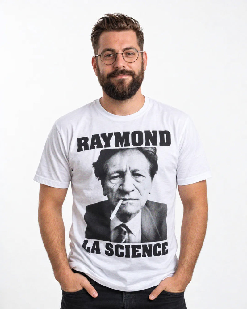 T-shirt Raymond | Wit