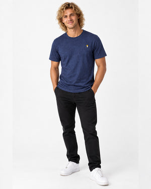 T-shirt Frites | Heather blue