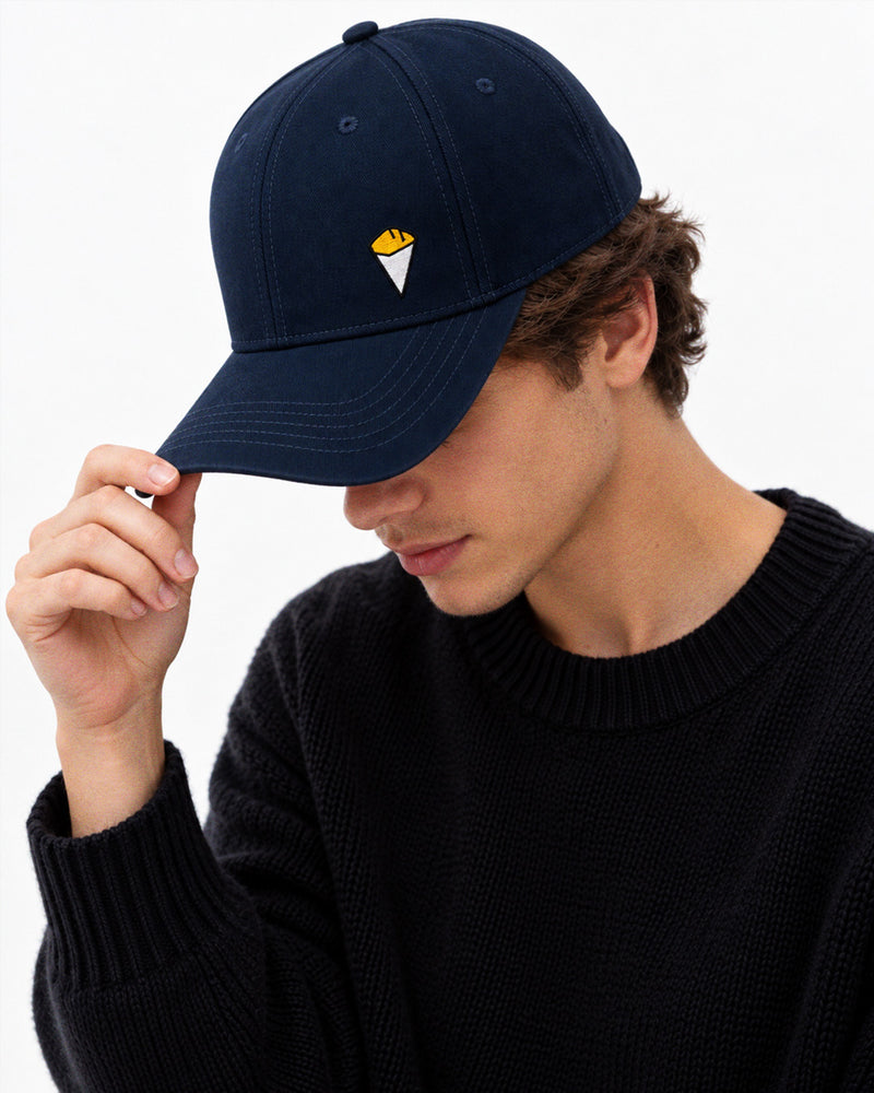 Casquette Baseball “Cornet de frites” Navy