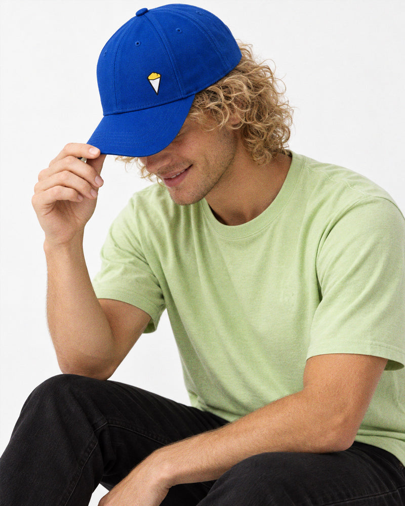 Casquette Baseball “Cornet de frites” Royal