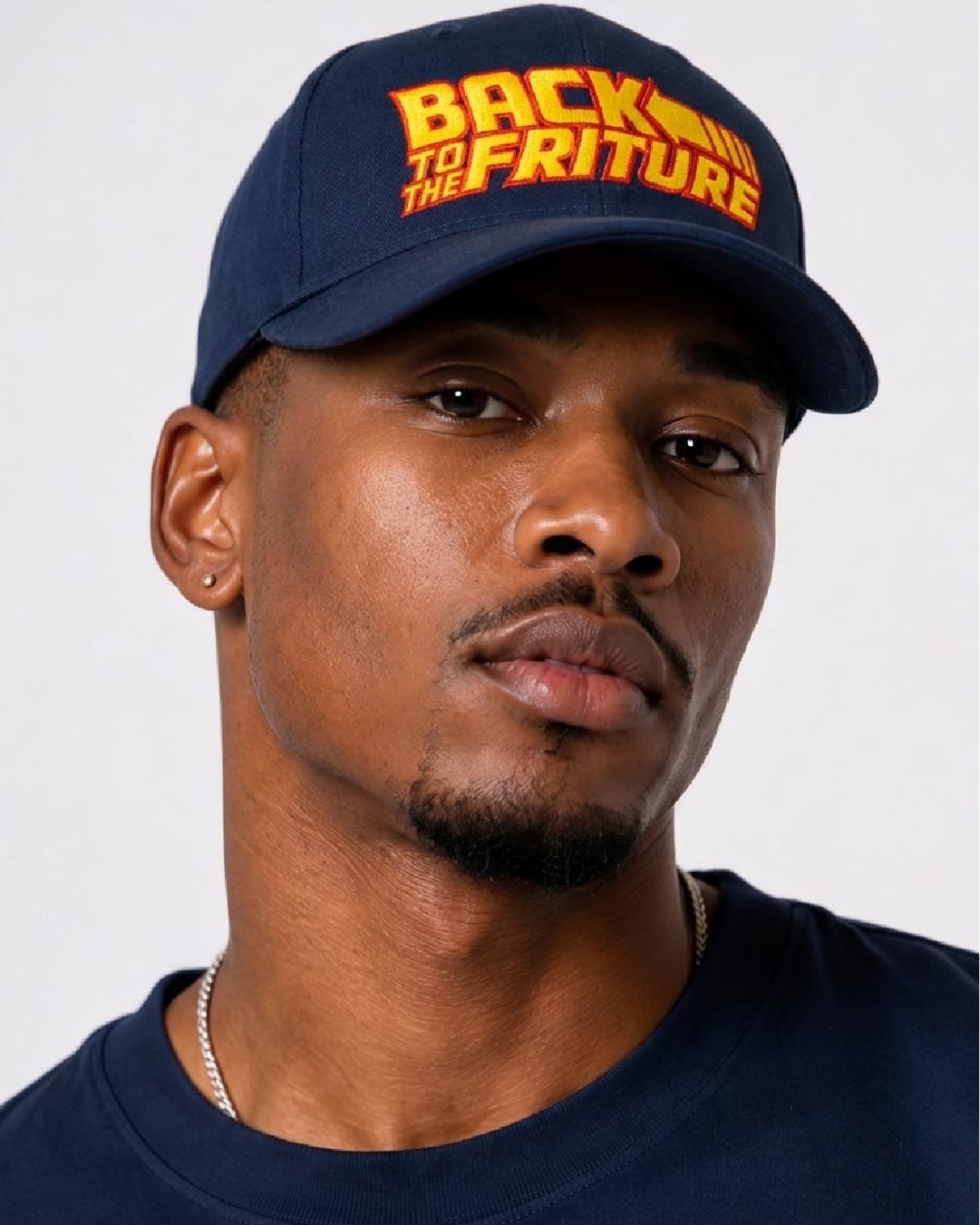 Casquette Baseball “Back to the friture” Navy