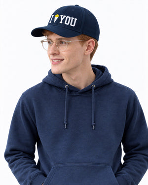 Baseballpet “I frite you” Navy