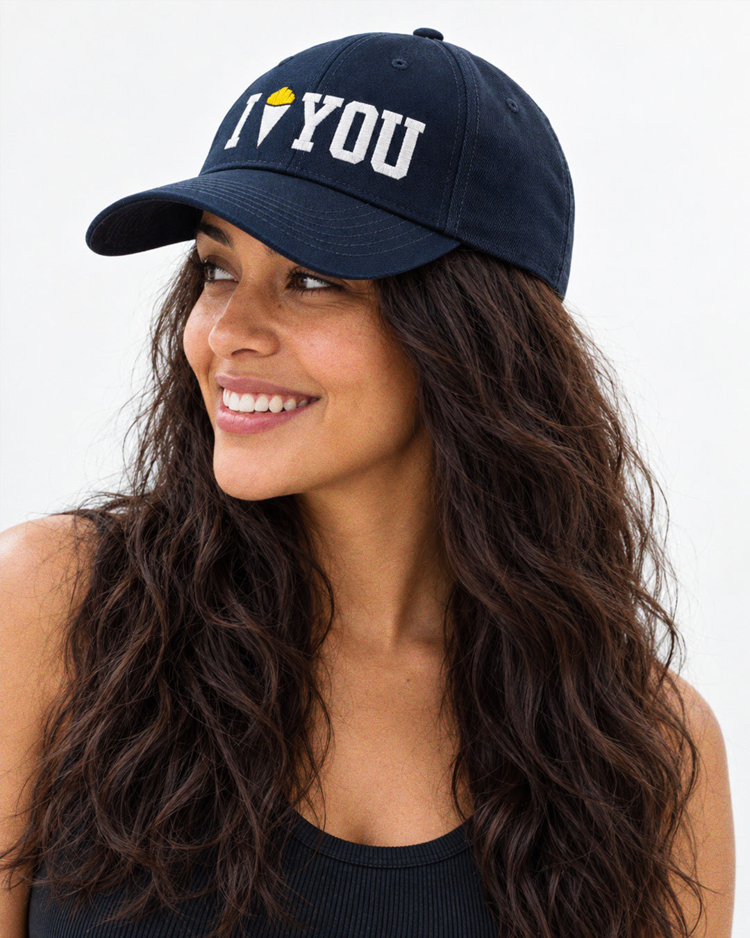 Baseballpet “I frite you” Navy