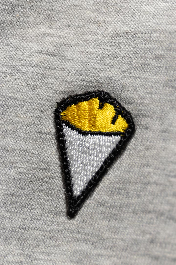 T-shirt Frites | Gris clair