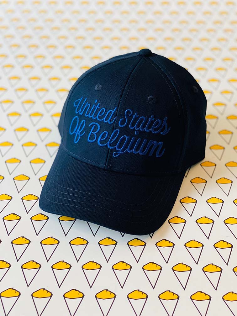 Baseballpet “United States of Belgium” Navy