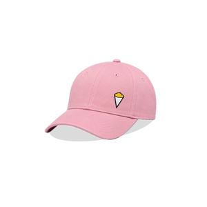 Casquette Baseball “Cornet de frites” Rose