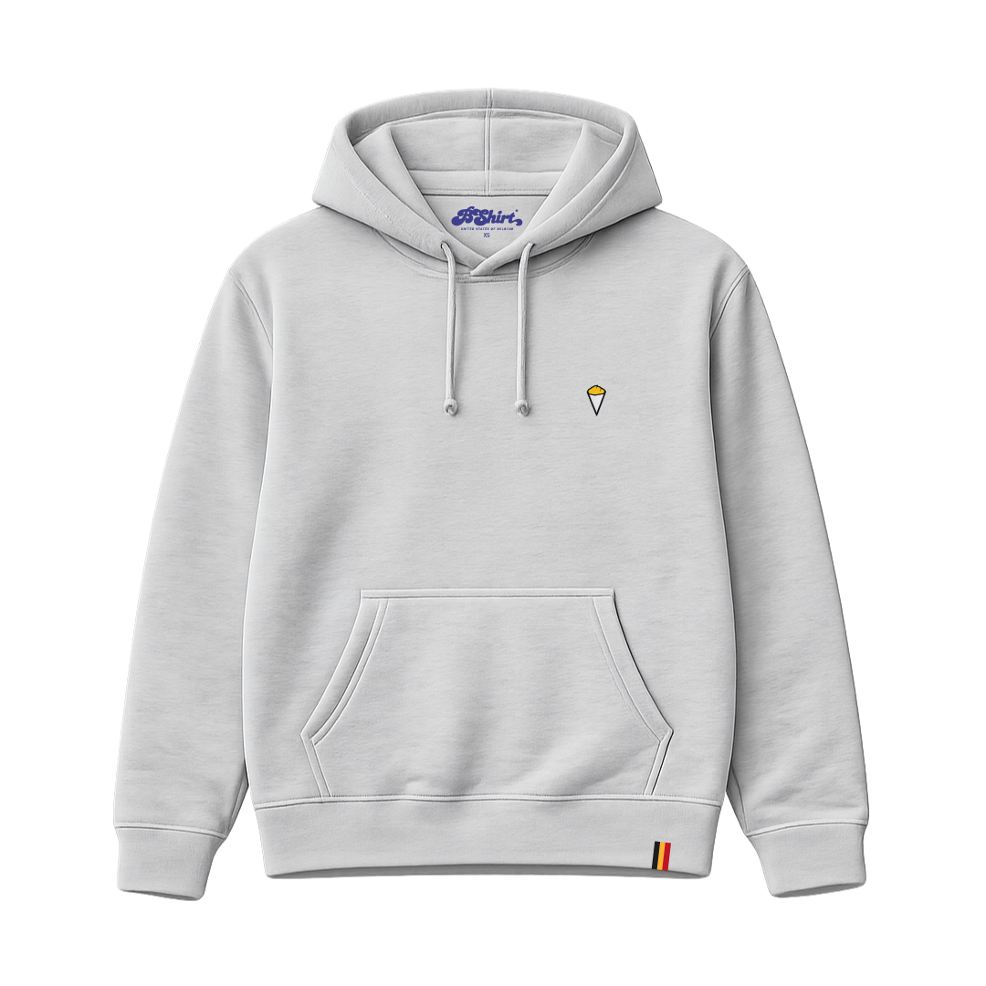 Hoodie frites 	| Heather Grey
