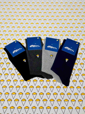 Chaussettes noires Frites