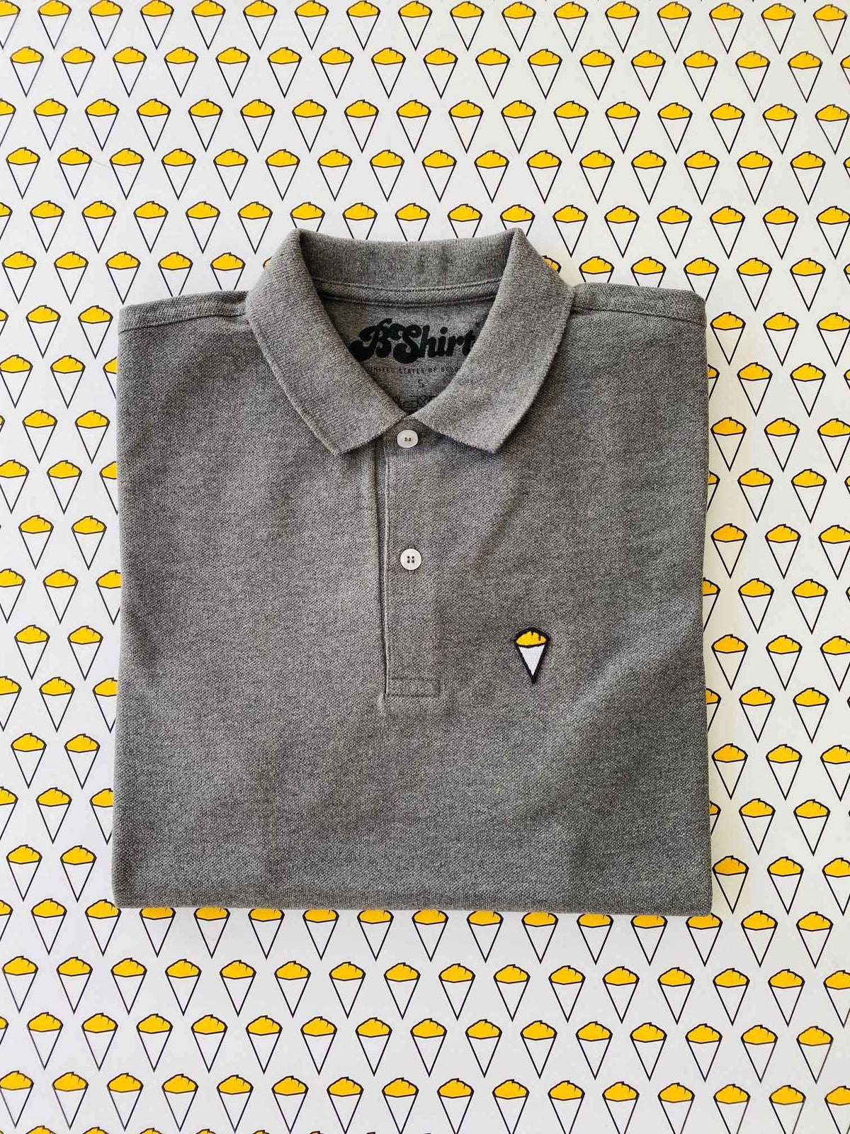 Polo Frite | Gris Heather