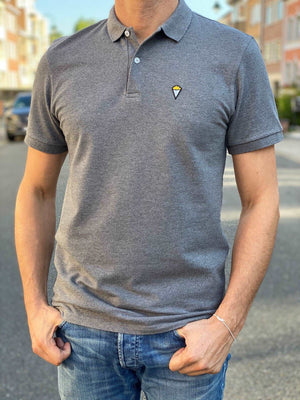 Polo Frite | Gris Heather