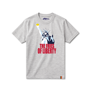 T-shirt The Fries of Liberty | Gris