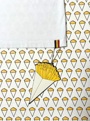 T-shirt Raymond | Wit