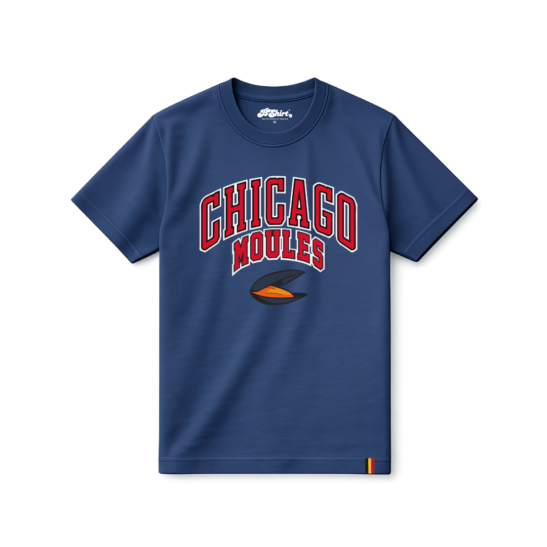 T-shirt Chicago Moules | Navy