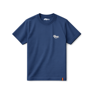 T-shirt Mayo Brodé | Navy