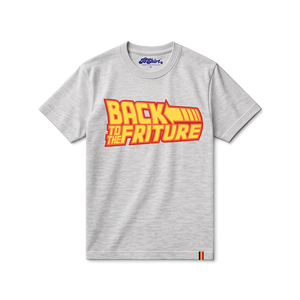 T-shirt Back to the Friture | grijs