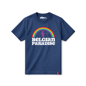 T-shirt Belgian Paradise | Navy