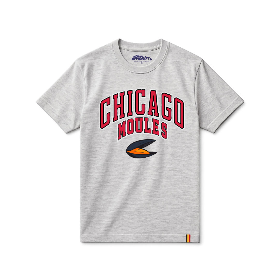 T-shirt Chicago Moules | gris