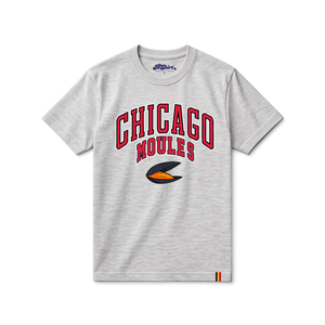 T-shirt Chicago Moules | gris
