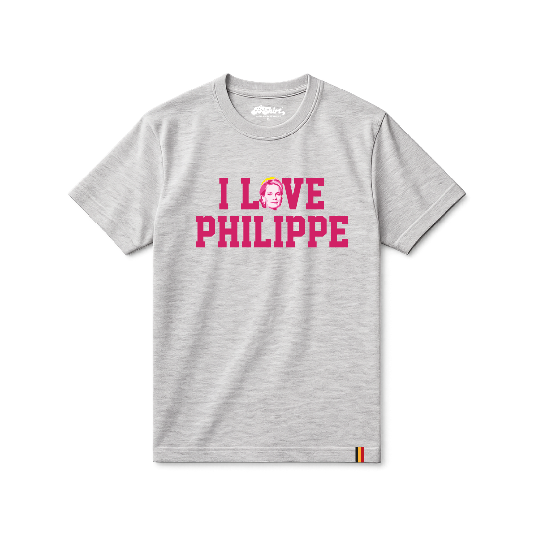 T-shirt Philippe | Gris clair