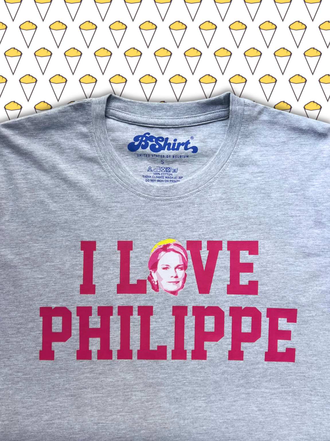 T-shirt Philippe | Light grey