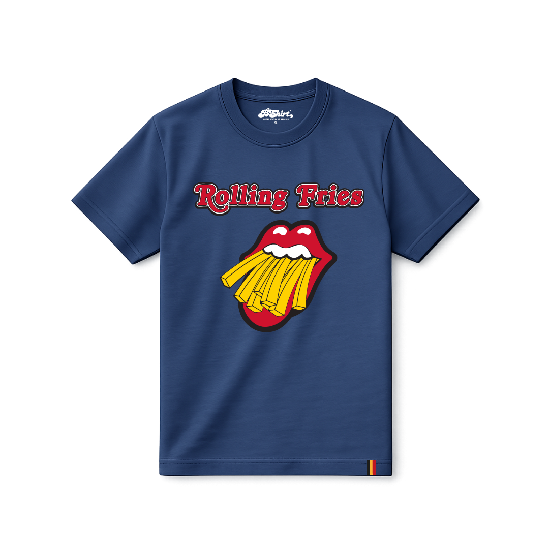 T-shirt Rolling Fries | Navy