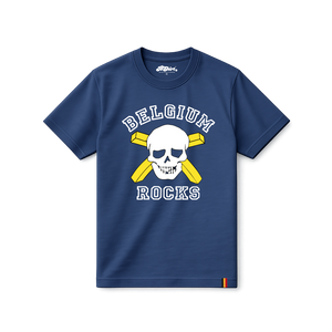 T-shirt Skull & Fries | Navy