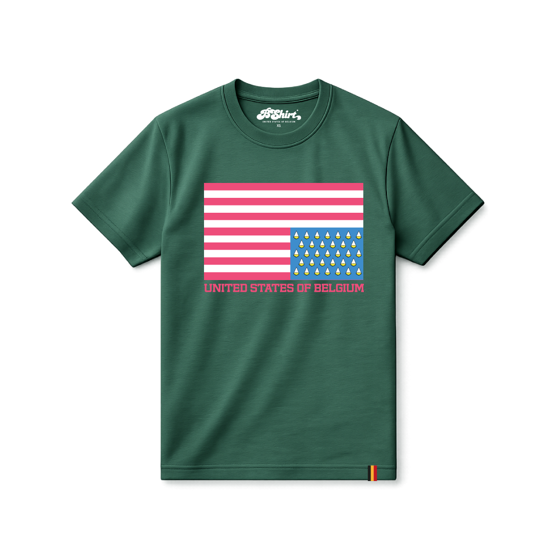T-shirt Summer Flag | Green