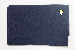 T-shirt Frites | Heather blue