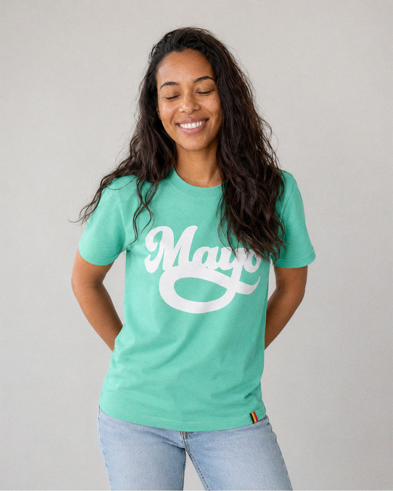 T-shirt Mayo | Emerald green