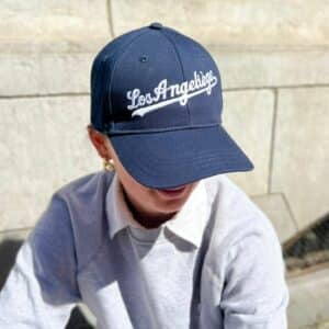 Casquette Baseball Bleu Marine broderie LosAngeliege